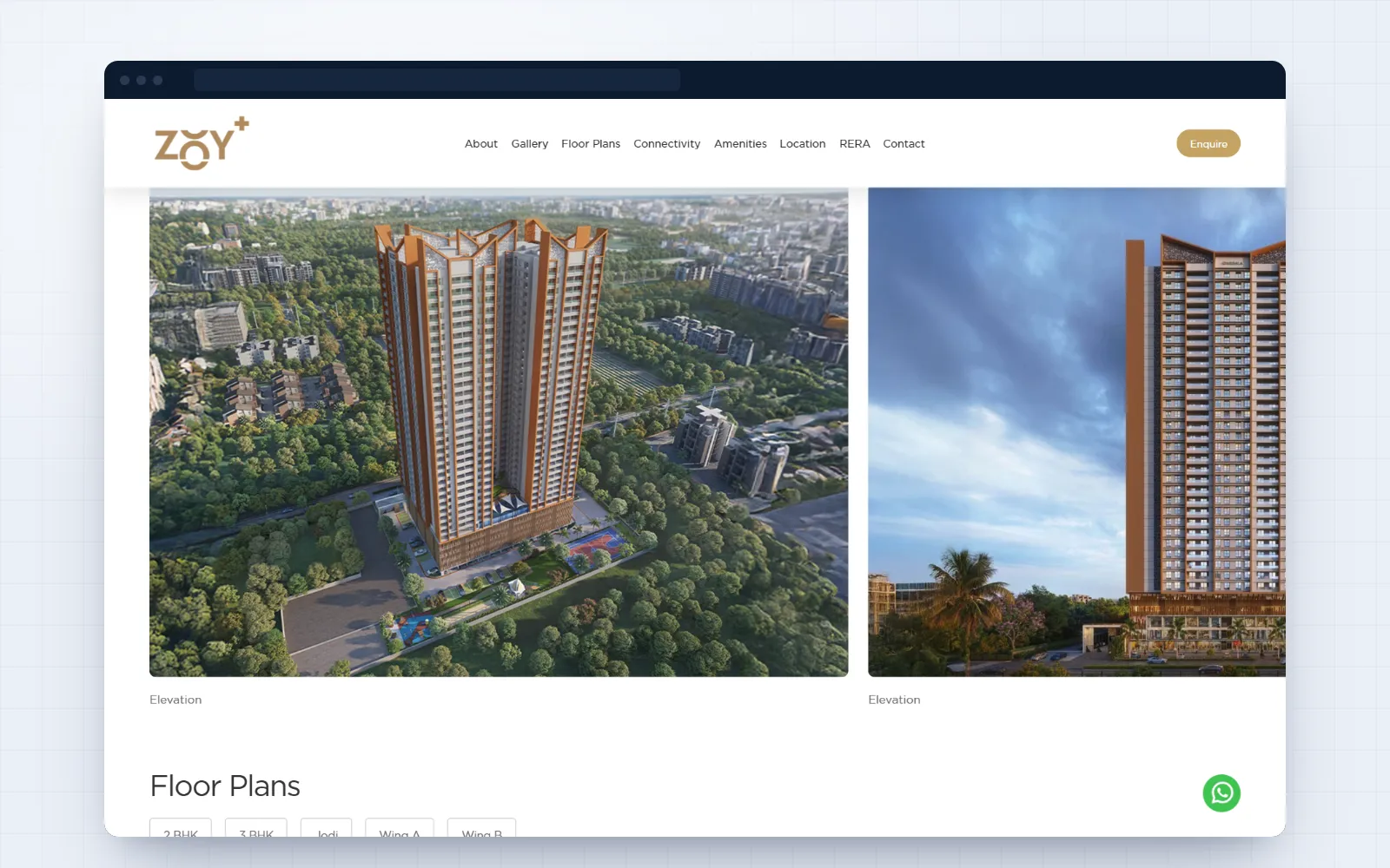 ZOY+ — screen 1 of 3, shown on desktop and mobile